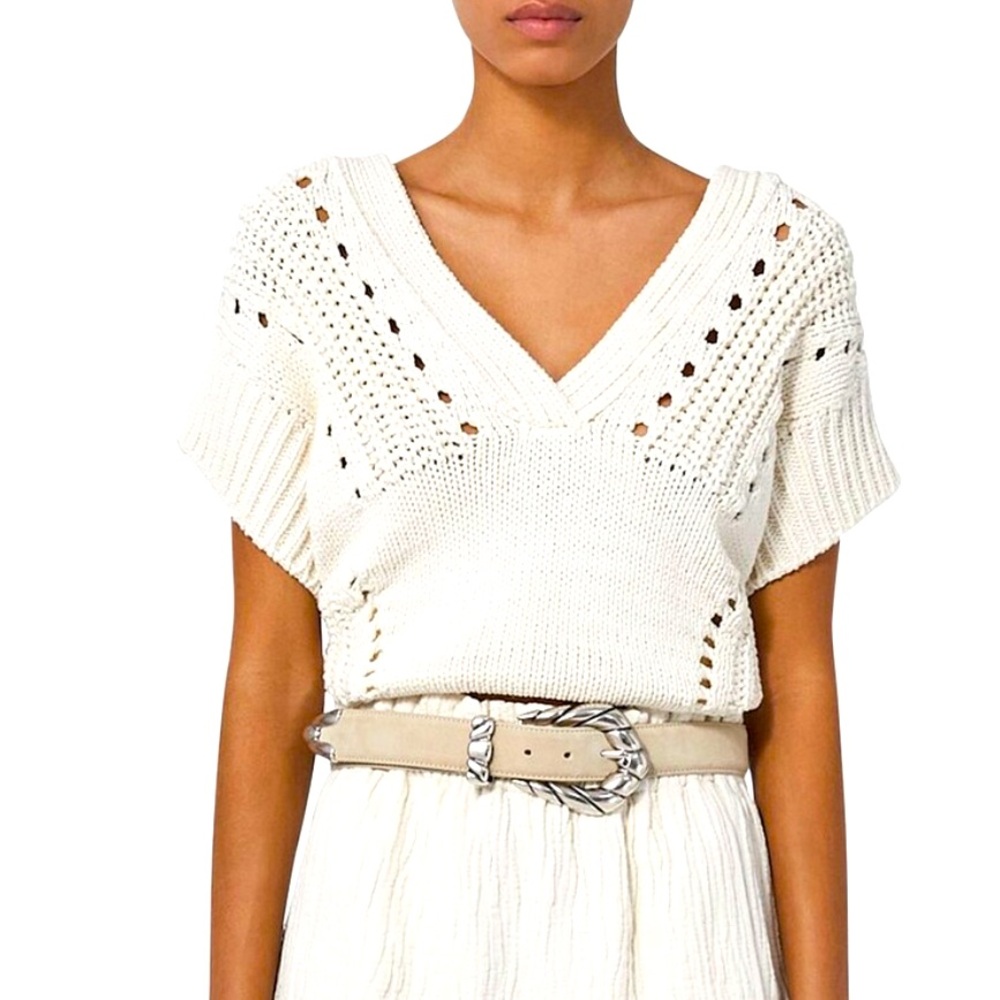 IRO Clarus Organic Cotton Sweater.